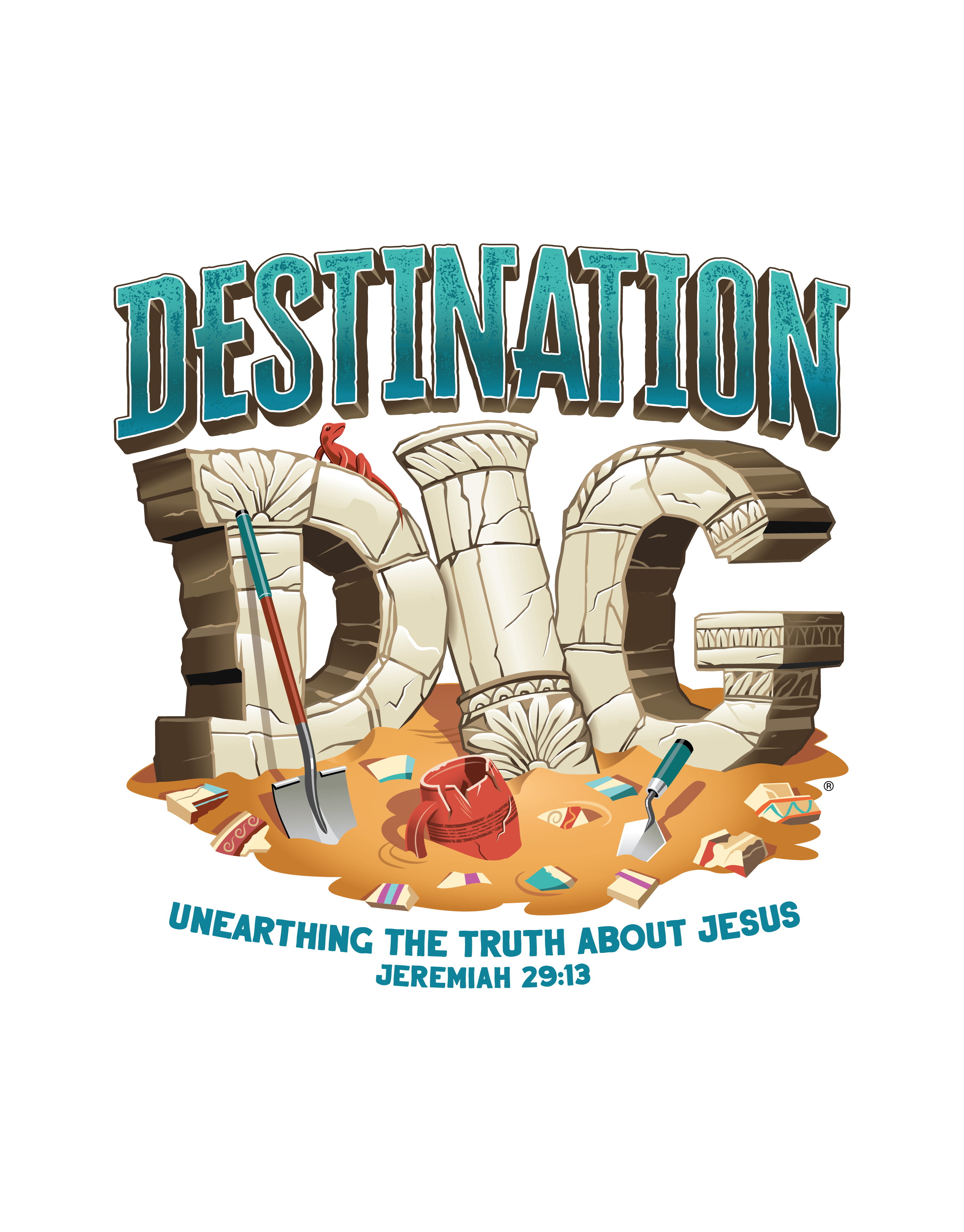 Destination Dig VBS Logo