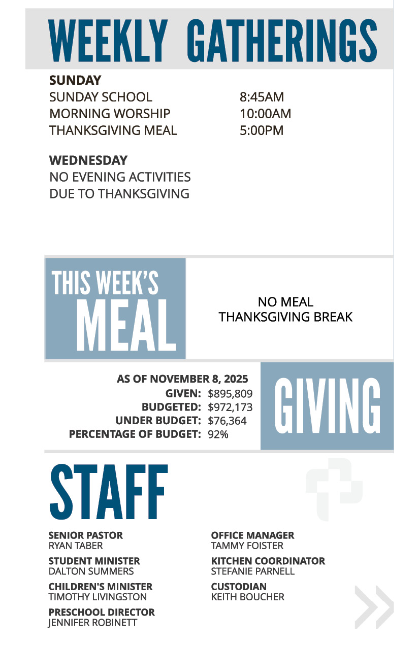 Bulletin - April 28 - Coming Events